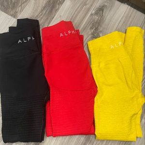 Alphalete Revival Leggings Sz Sm